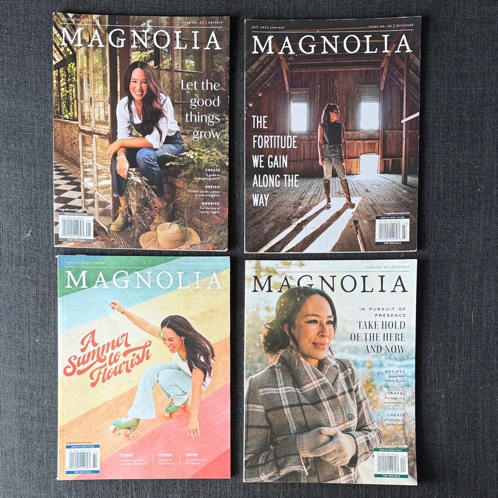 Magnolia Journal Magazine- 2022 Set